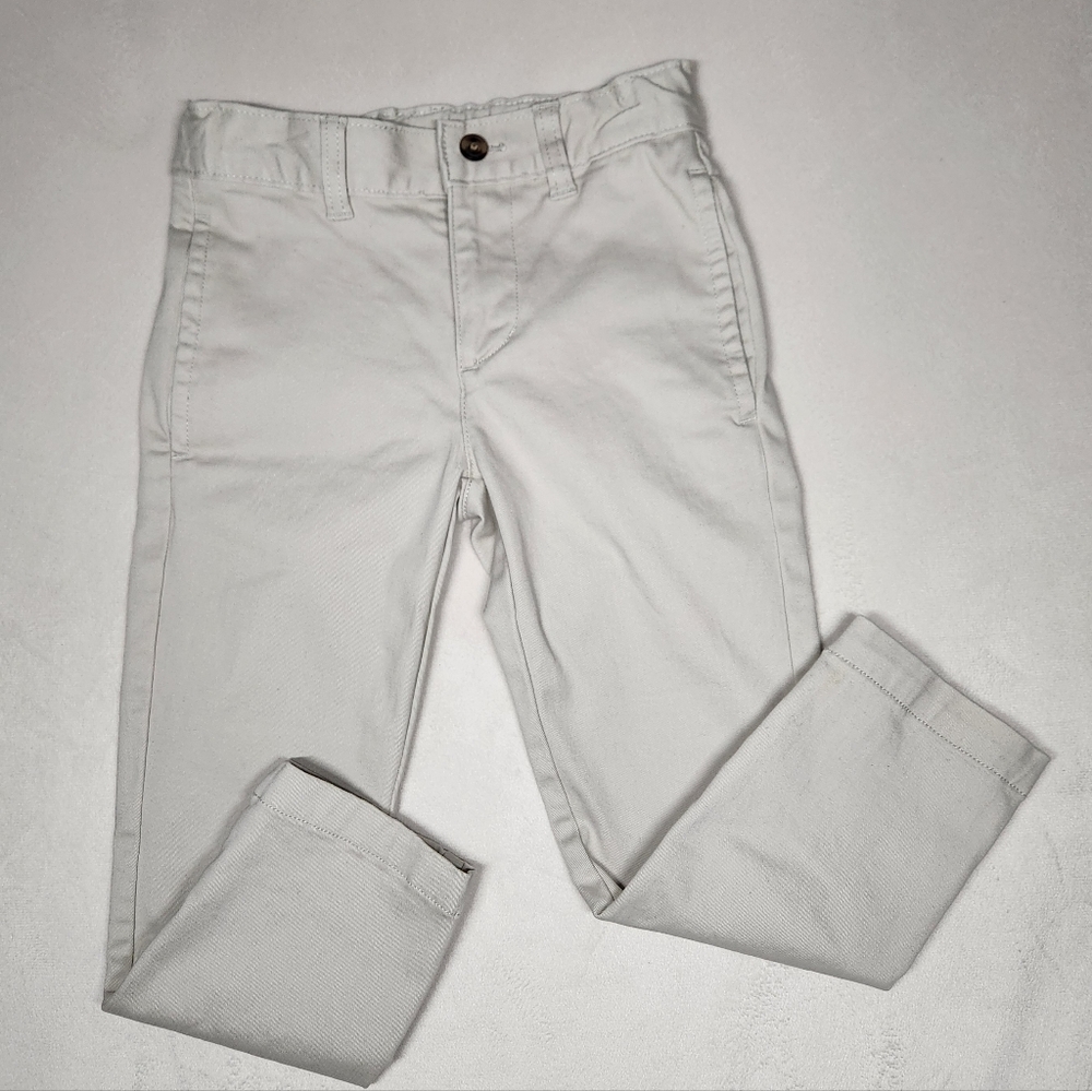 Wonder Nation Trousers Beige/White Casual, Size 5 (kids)